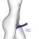 Strapon Strap-on-Me Semi-Raalistic bearing, purple s, 17 cm