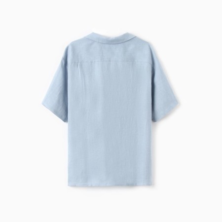 Men's shirt with short sleeve MIST R.50, blue-8