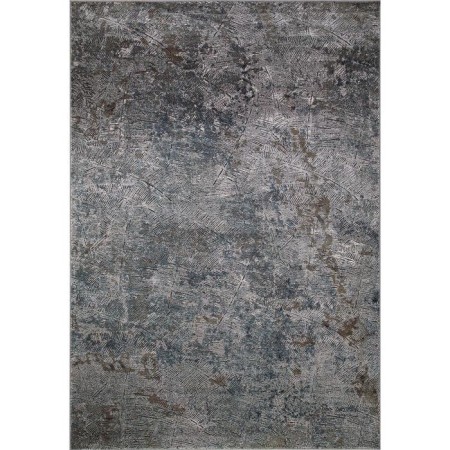 Rectangular carpet Merinos Serenity, size 200x290 cm, Gray color