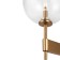 Bra Maytoni Mod172WL-01BS, 1xG4, 20W, 17.5x15x37.3 cm, brass color