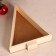 Kashpo wooden "Box Christmas tree with a triangle", array, 39 × 27 × 6 cm