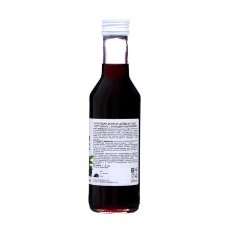 Blueberry syrup with echinacea and rosehip, 250 ml-1