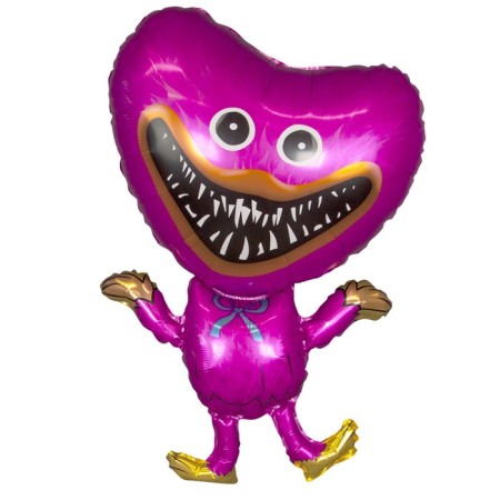 The ball foil 24 ’’ figure “Tooth, Zubabass”, pink, 1 pc.
