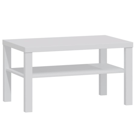 Coffee table "Enkel 82", 820 × 500 × 450 mm, vestiburates, white color-1