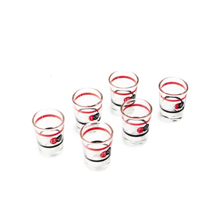 Alcohol game for the company "Drunk roulette" D-30 cm, 6 piles-3