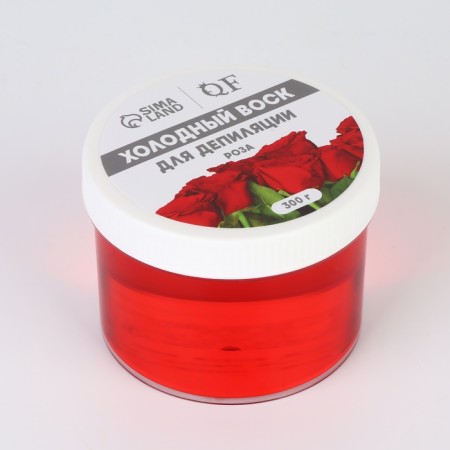 Cold wax for depilation, 300 g, with rose aroma-3