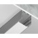 Profile aluminum overhead/suspended ambrella Illumination Profile System, GP2550AL, 2000x35x35 mm, silver color, matte Distractor