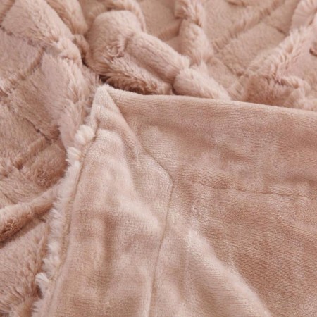 Madeline bedspread, size 160x220 cm, beige color-7