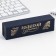 Pen in the gift case “Golden Teacher”, metal, blue paste, writing node 1.0 mm