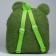 Baby backpack for the girl "Frog", plush