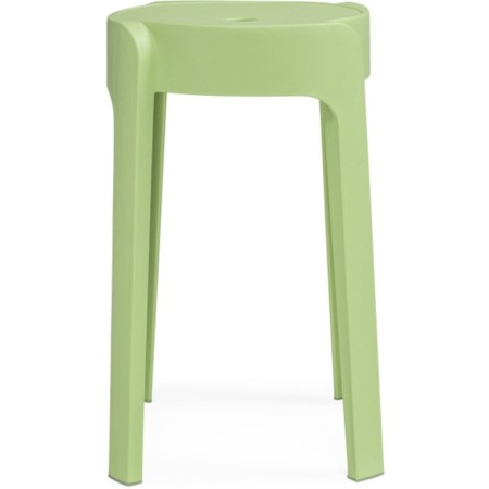 Stool BOVEL Plastic, green 36x36x45 cm-1