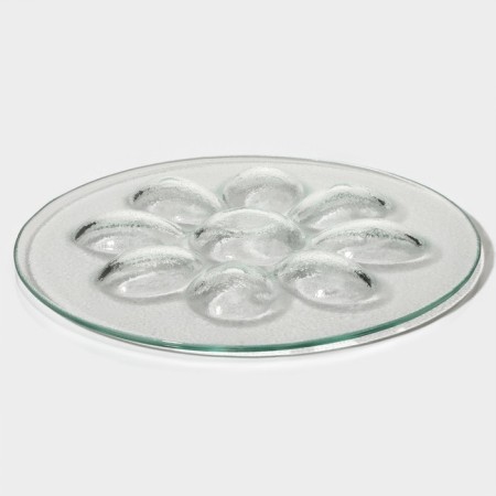 Glass stand for eggs "Avis", D = 22 cm, 9 cells-5