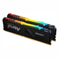 Память DDR4 2x32GB 3200MHz Kingston KF432C16BB2AK2/64 Fury Beast RGB RTL Gaming PC4-25600 C   103397