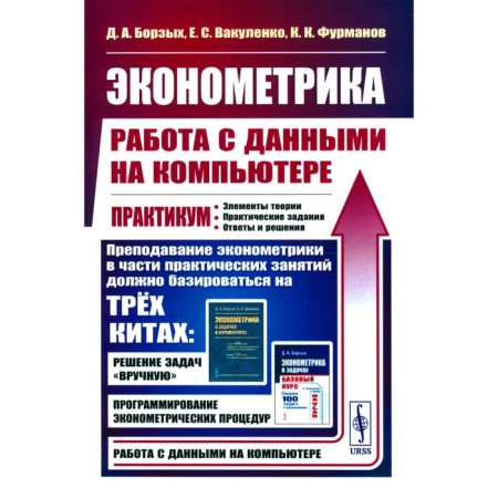 Economics: Work with data on the computer. Workshop: Elements of theory. Practical tasks. Answers and solutions. Borzykhov D.A., Vakulenko E.S., Furmanov K.K.