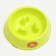 MISK Plastic slow feeding18 x 18.5 x 5.5 cm, green