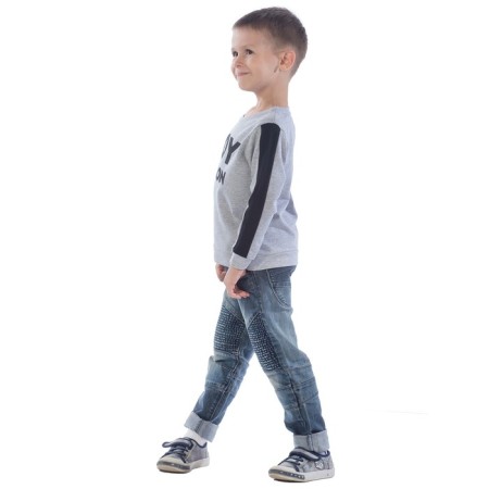 Svitshot Children's Boy Session, height 104 cm, color gray-melange-2