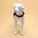 Shleka K7 soft reflective, size XL, OG 74-92 cm, weight 28-47.5 kg, black