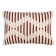Decorative pillow with a textured pattern of Geometry Ethnic, size 30x45 cm