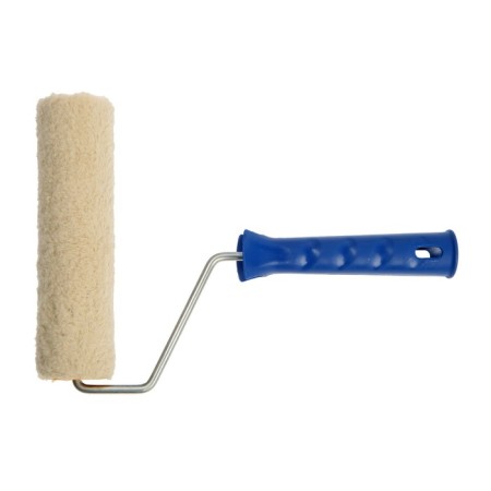 Tundra roller, natural fur, 180 mm, handle d = 6 mm, d = 42 mm, pile 12 mm-1