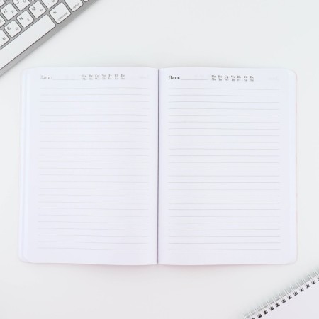 Diary A5+, 100 l. Soft region. Soft-Tach "Marble"-3