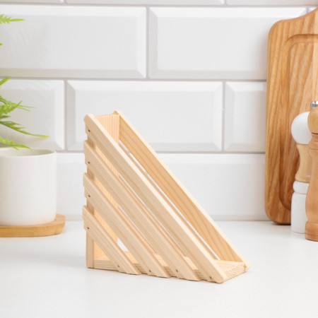 Triangular slice stand 14x14x6.3 cm-1