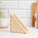 Triangular slice stand 14x14x6.3 cm