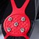 Ice-glasses 5 spikes size 26-35, red, children's
