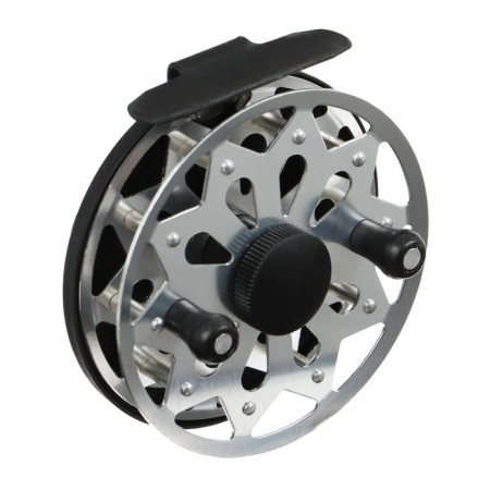 Inertial coil, metal, diameter 9 cm, silver color, tl90-2