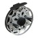 Inertial coil, metal, diameter 9 cm, silver color, tl90