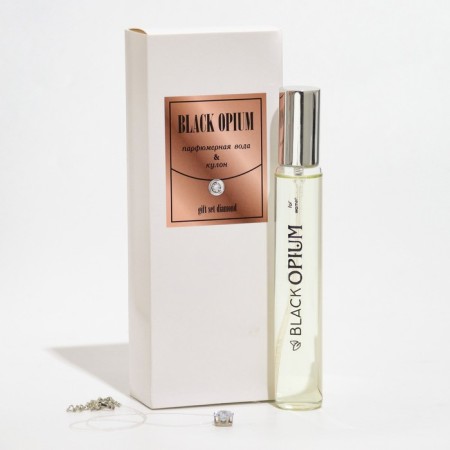 Gift set of Black Opium, pendant+perfumery water, 33 ml-2
