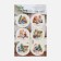 Stickers for flowers and gifts "Friends", 16 × 9.5 cm