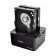 DODSTASHIC for HDD Thermaltake Blacx Duet 5G ST0022E SATA Black Plastic 2