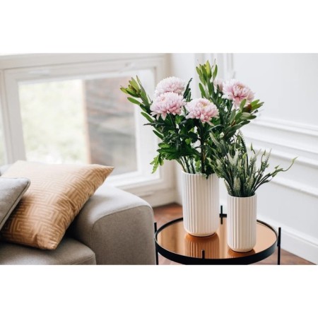 Artificial flower "Erimus", height 43 cm, white color-1
