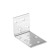 Corner Fixing Anchor Tundra Krep, 40x60x40x2 mm