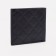 Male purse without fastener, department for bills, for maps, black color
