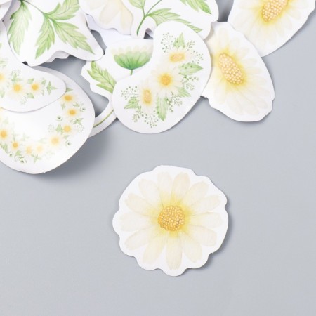 Stickers for the creativity of "chamomile" set of 46 pcs 4.4x4.4x1.1 cm-1