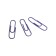 Office paper clips 28 mm, color 100 pieces Globus purple, Eurobox