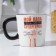 Ceramic mug “My dad is cooler”, 450 ml, white color