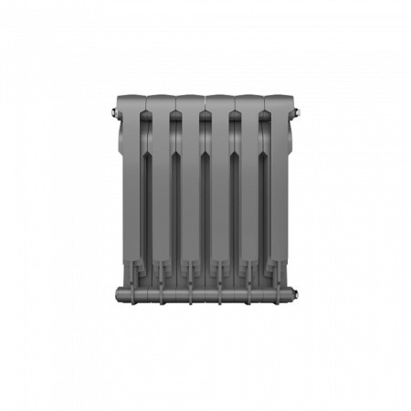 Bimetallic radiator Royal Thermo Biliner New/Silver Satin, 500 x 80 mm, 6 sections, chrome-2