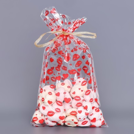 Package packing bopp, "kisses" 20*35 cm set 50 pcs-1