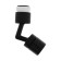 Zein z3591 aerator, rotary, on a hinge, corner, black
