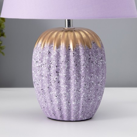 Table lamp "Success" 1he14 40W violet 22x22x33cm-5
