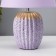 Table lamp "Success" 1he14 40W violet 22x22x33cm