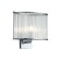 Bra Indigo, 12003/1W Chrome. 1x40W, E14, 155x300x270 mm