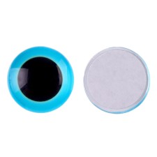 Elose -based eyes, set of 10 pcs., Size 1 pc. - 20 mm, blue color