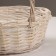 Set of Kos baskets, 3 pcs, 35 × 14/36 cm, 30 × 12/31 cm, 25 × 10/26 cm, willow