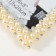 Photo frame 1183 15x20 cm "Pearls" plastic, col. white