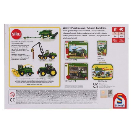 John Deere Puzzle "Tractors", with a gift, 150 elements-2