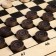 Sneses "Stoclet", international, checkers and board wood, 40 x 20 x 3.5 cm