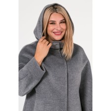 Women's jacket, size 60, gray color